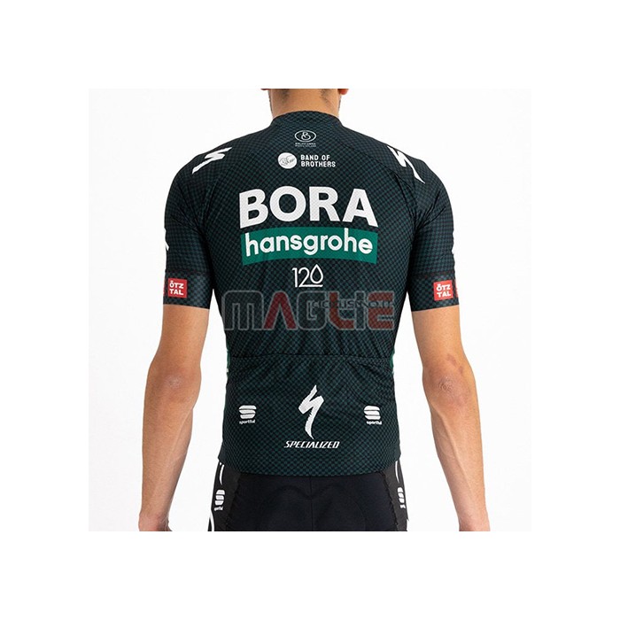 Maglia Bora-Hansgrone Manica Corta 2021 Spento Verde - Clicca l'immagine per chiudere